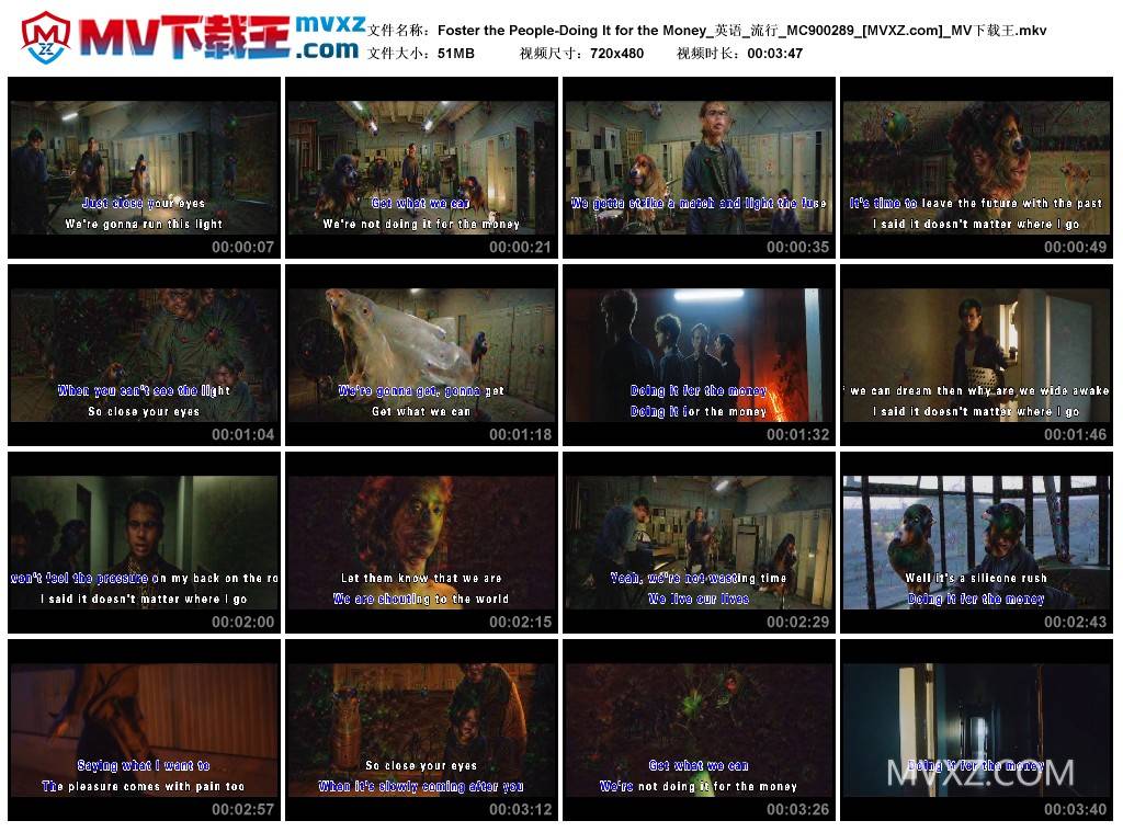 Foster the People-Doing It for the Money_英语_流行_MC900289